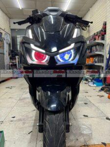 Honda Vario lắp combo bi cầu Kenzo S600pro + Sharingan