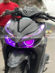 Honda PCX 160 lắp combo bi cầu Kenzo S500pro