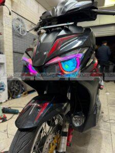 Honda WInner lắp combo bi cầu Kenzo S600pro + Sharingan