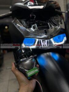 Honda SH150i lắp combo bi cầu Kenzo S600pro