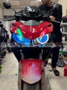 Honda Winner lắp combo bi cầu Kenzo S600pro
