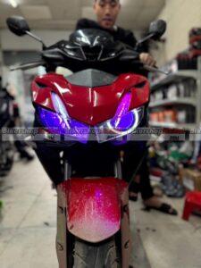 Honda Winner lắp combo bi cầu Kenzo S600pro