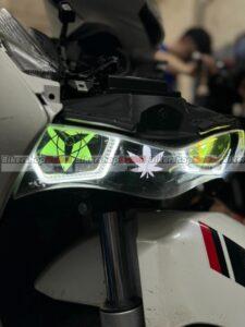 Honda SH lắp combo bi cầu Kenzo S700pro