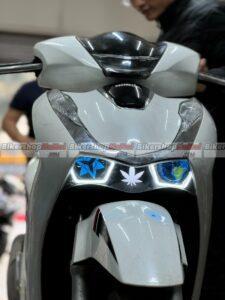 Honda SH lắp combo bi cầu Kenzo S700pro