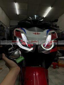 Honda Winner lắp combo bi cầu Kenzo S600pro