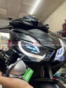 Honda Winner lắp combo bi cầu Kenzo S600pro