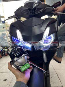 Honda Winner lắp combo bi cầu Kenzo S600pro