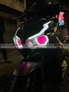Honda Air Blade lắp combo bi cầu Kenzo S700pro