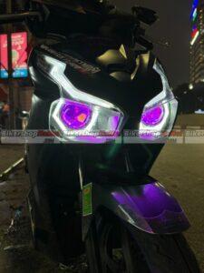 Honda Air Blade lắp combo bi cầu Kenzo S700pro