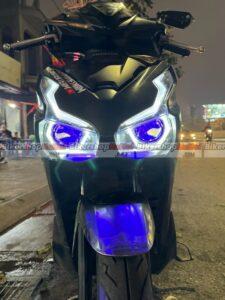Honda Air Blade lắp combo bi cầu Kenzo S700pro
